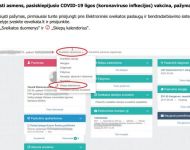 Keliaujantiems COVID-19 pandemijos metu – naujos pažymos e.sveikatoje lietuvių ir anglų kalbomis (papildyta)